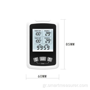 2021New Dual Probe Grill Meat Thermometer